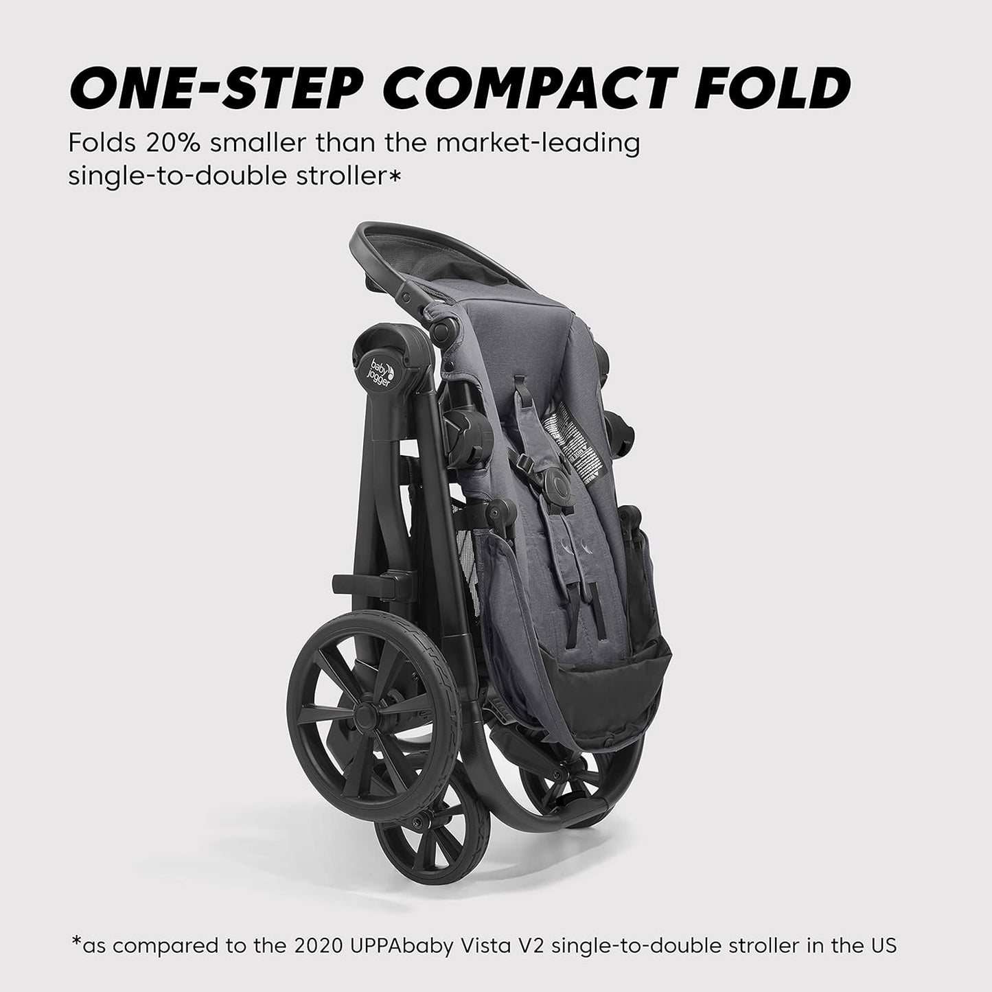 👶 Baby Jogger® City Select® 2 Travel System – Modular Lightweight Stroller + City GO® 2 Infant Car Seat | Converts to Double/Triple | Compact Fold