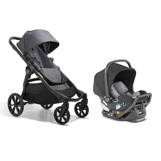👶 Baby Jogger® City Select® 2 Travel System – Modular Lightweight Stroller + City GO® 2 Infant Car Seat | Converts to Double/Triple | Compact Fold